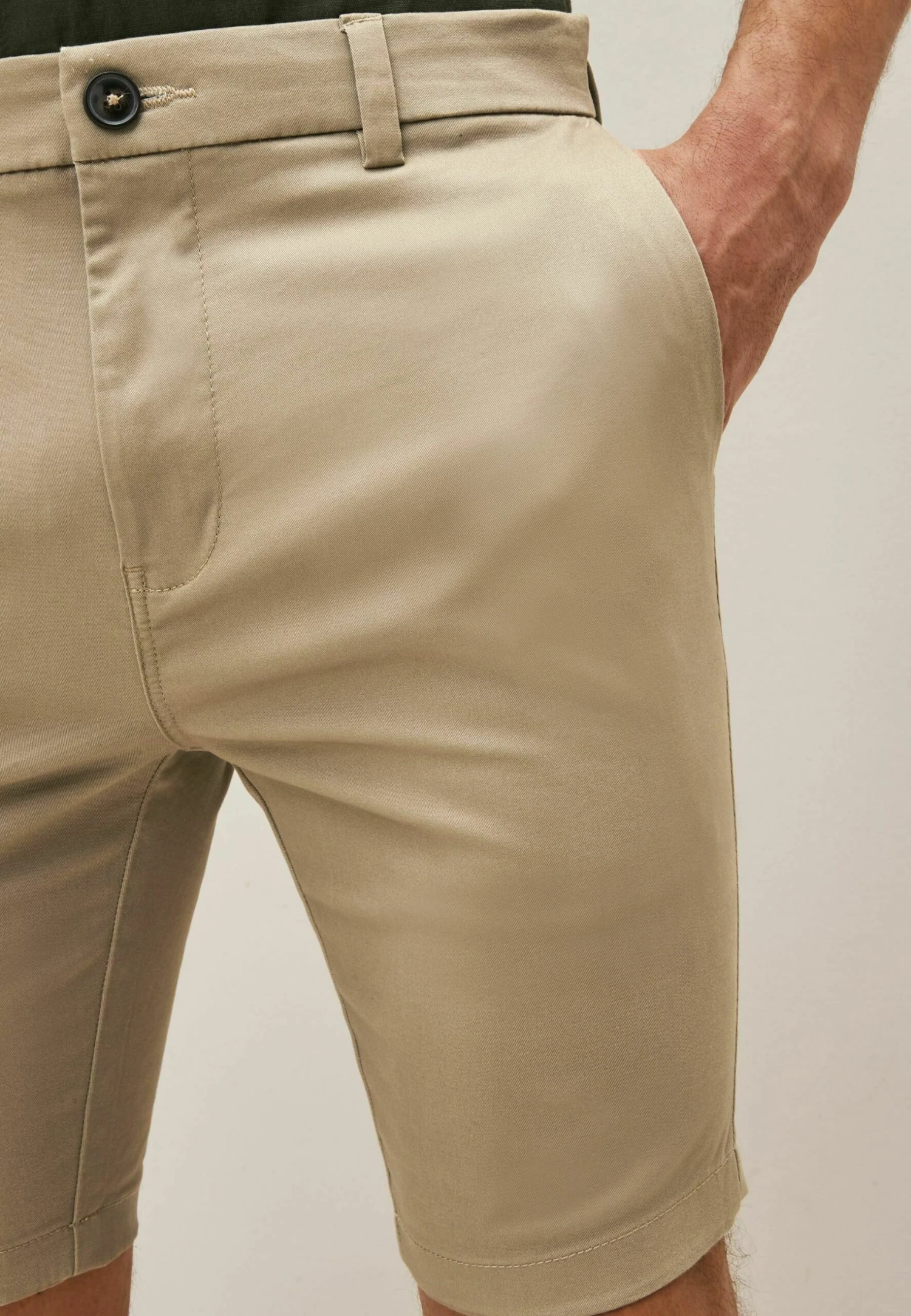 Next Stretch- Shorts - Beige - Afbeelding 4