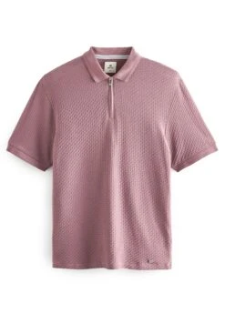 Next Textured- Poloshirt - Pink