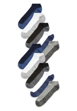 Next Cushioned Trainer 10 Pack - Sokken - Blue/Grey