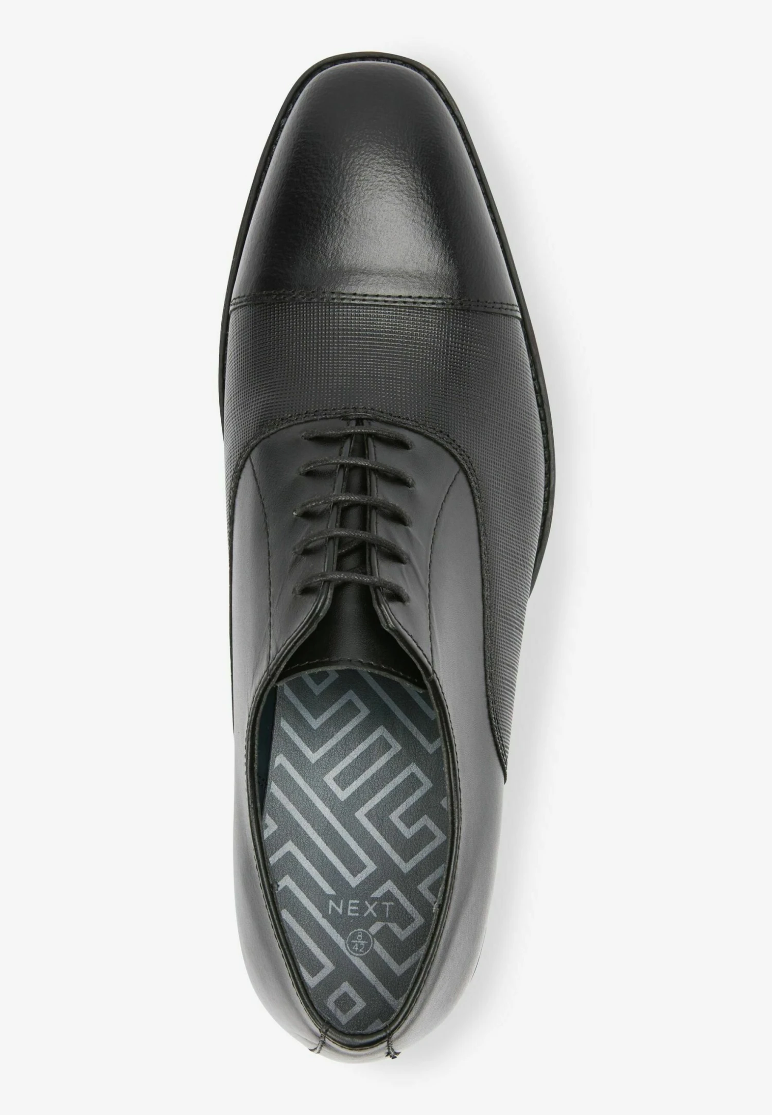 Next Oxford Toe Cap Standard - Veterschoenen - Black - Afbeelding 3