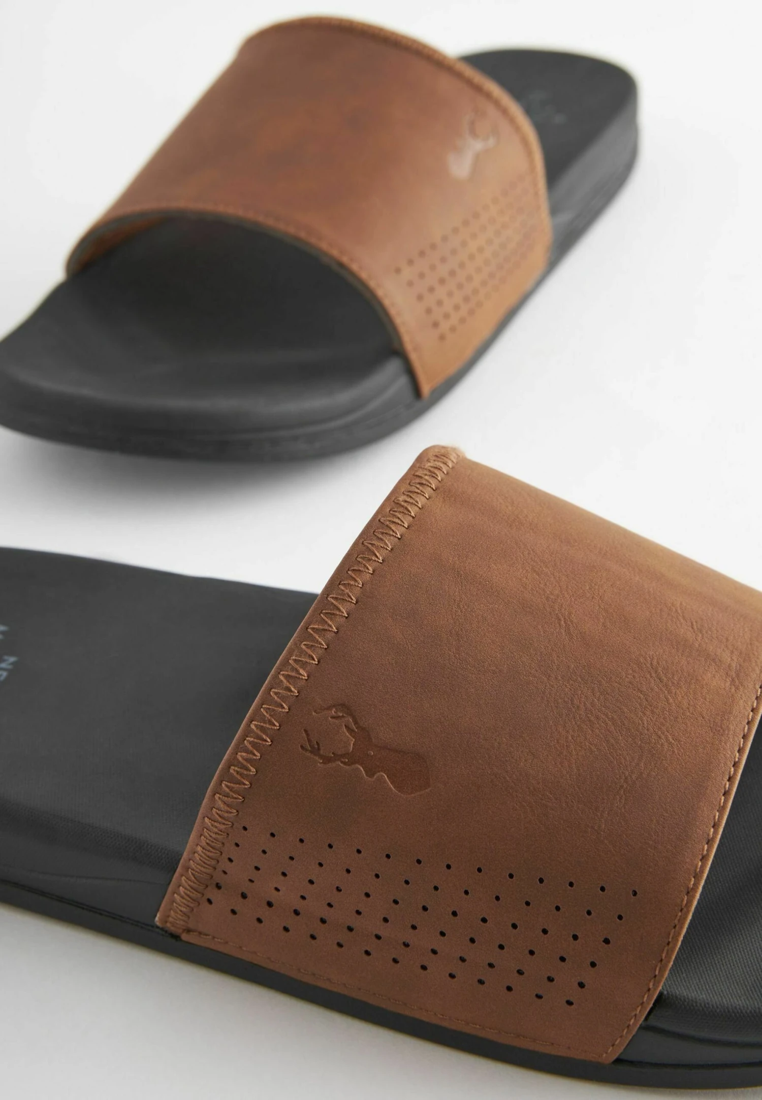 Next Motionflex - Badslippers - Tan Brown - Afbeelding 4