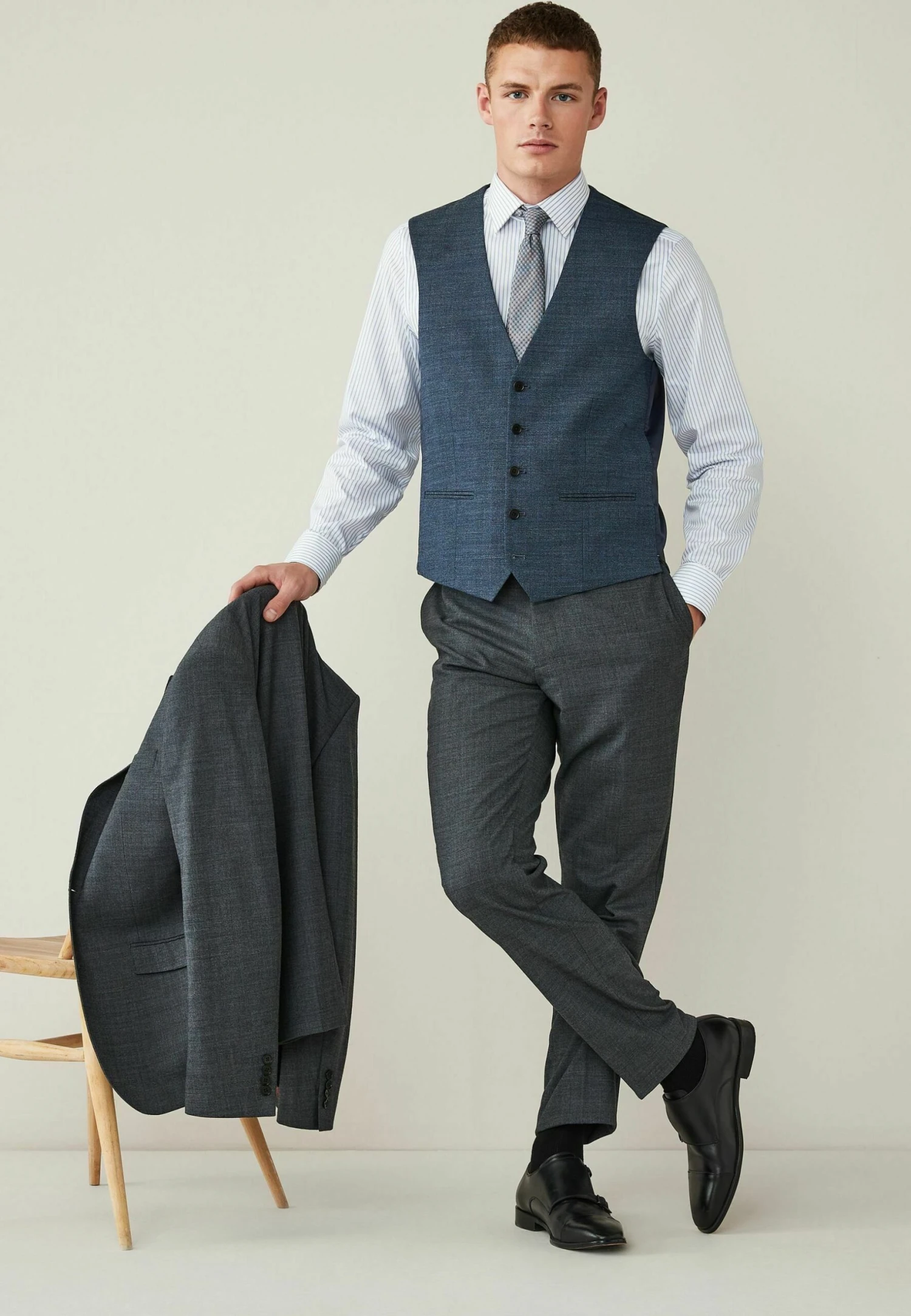 Next Standard - Bodywarmer - Grey - Afbeelding 4