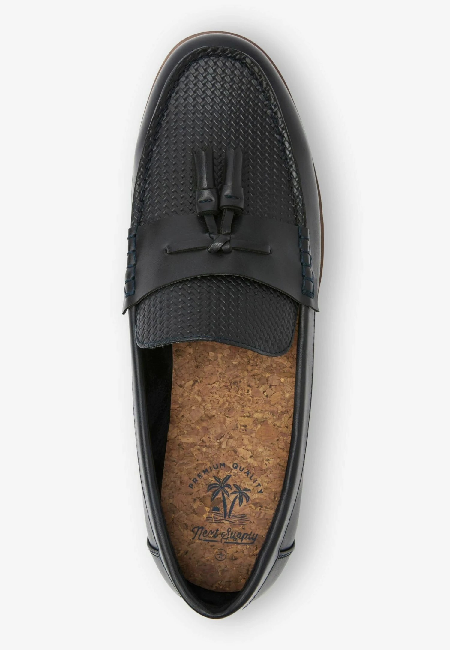 Next Embossed Tassel - Mocassins - Navy - Afbeelding 4