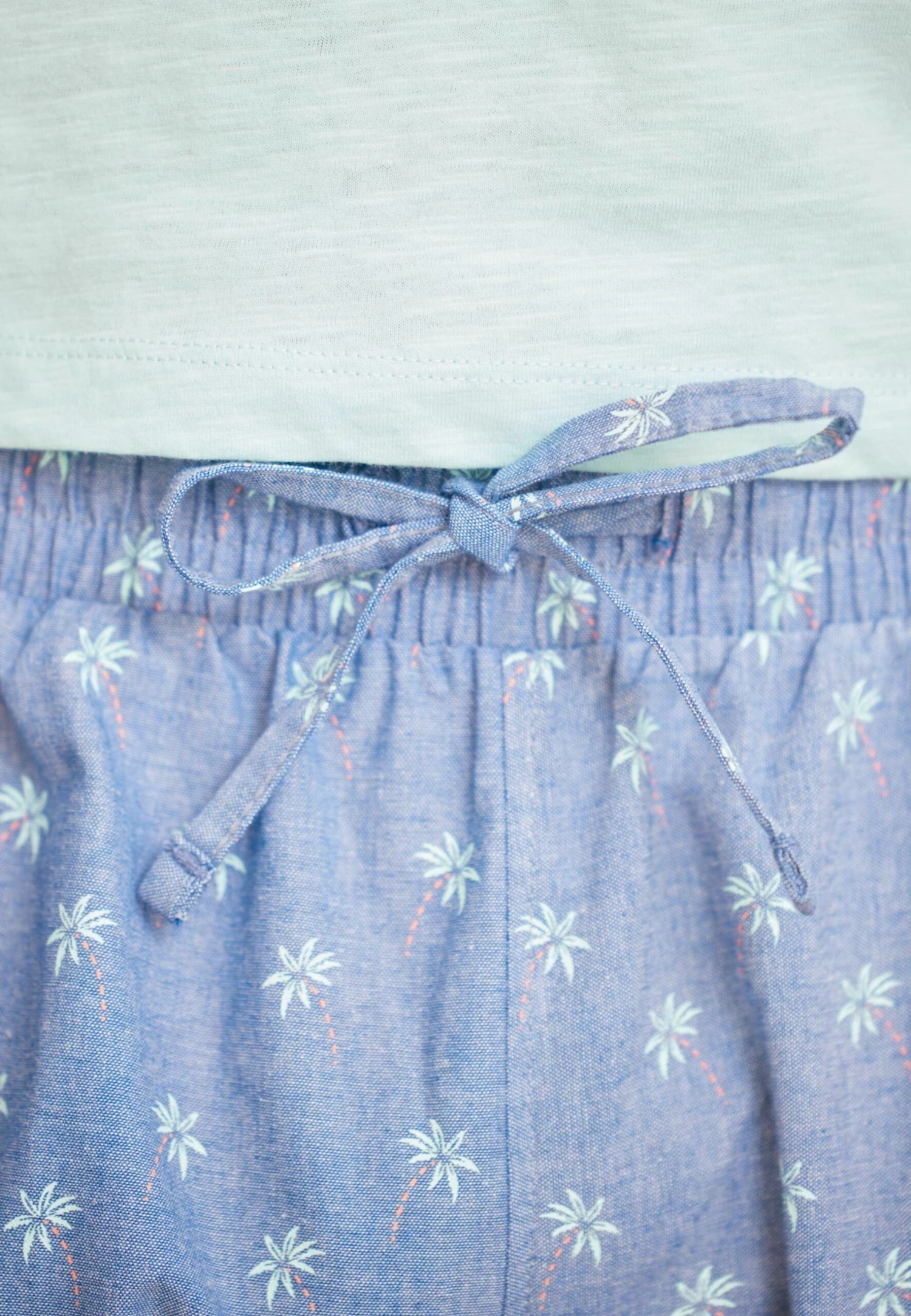 Next Set LightweightStandard - Pyjama - Green Blue Palm Tree - Afbeelding 8