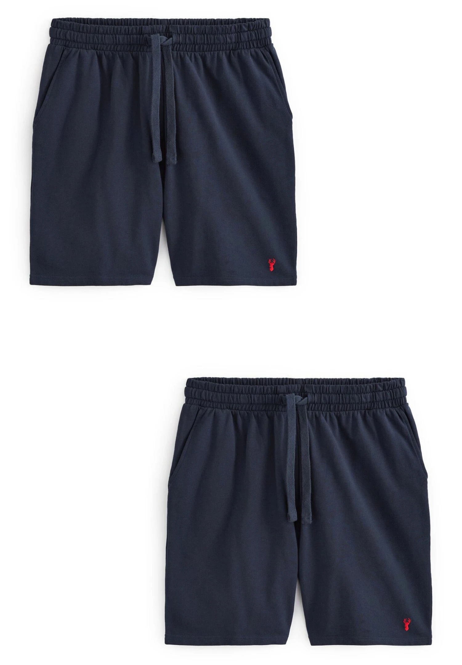 Next 2 Pack Lightweight - Shorts - Navy Blue