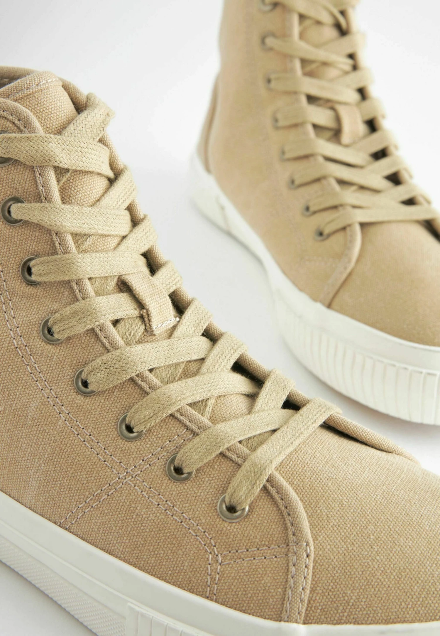 Next Sneakers Hoog - Stone Natural - Afbeelding 5