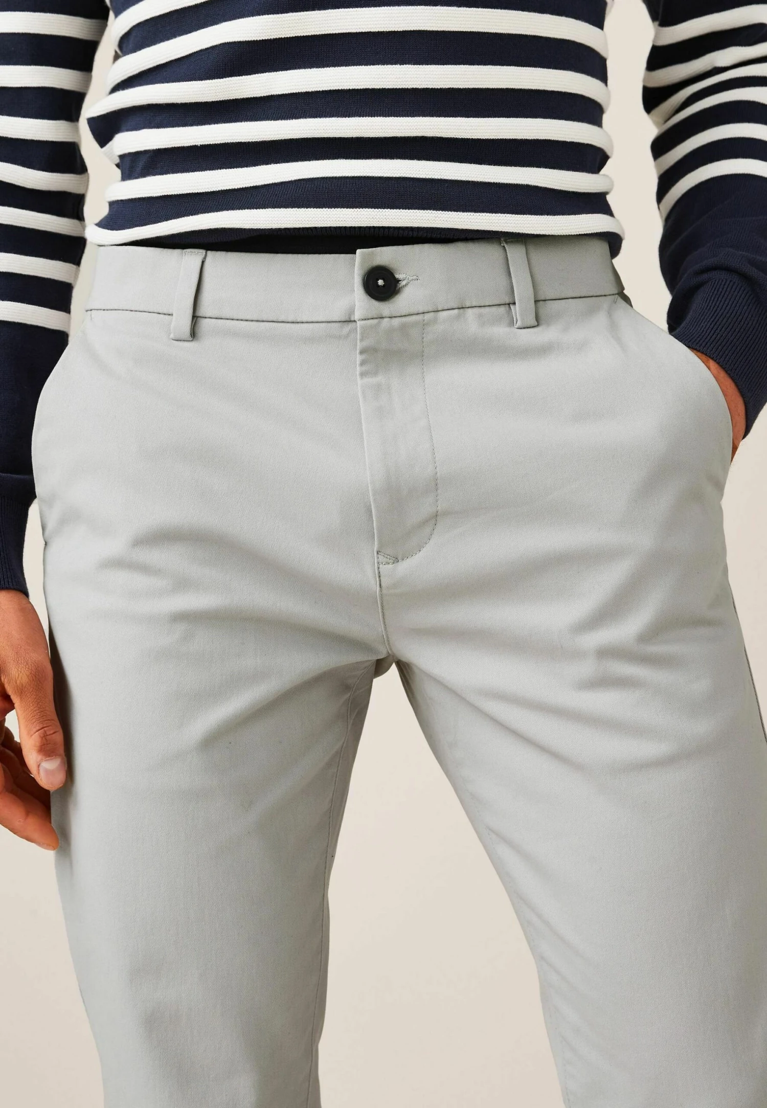 Next Chino - Bright Grey - Afbeelding 3