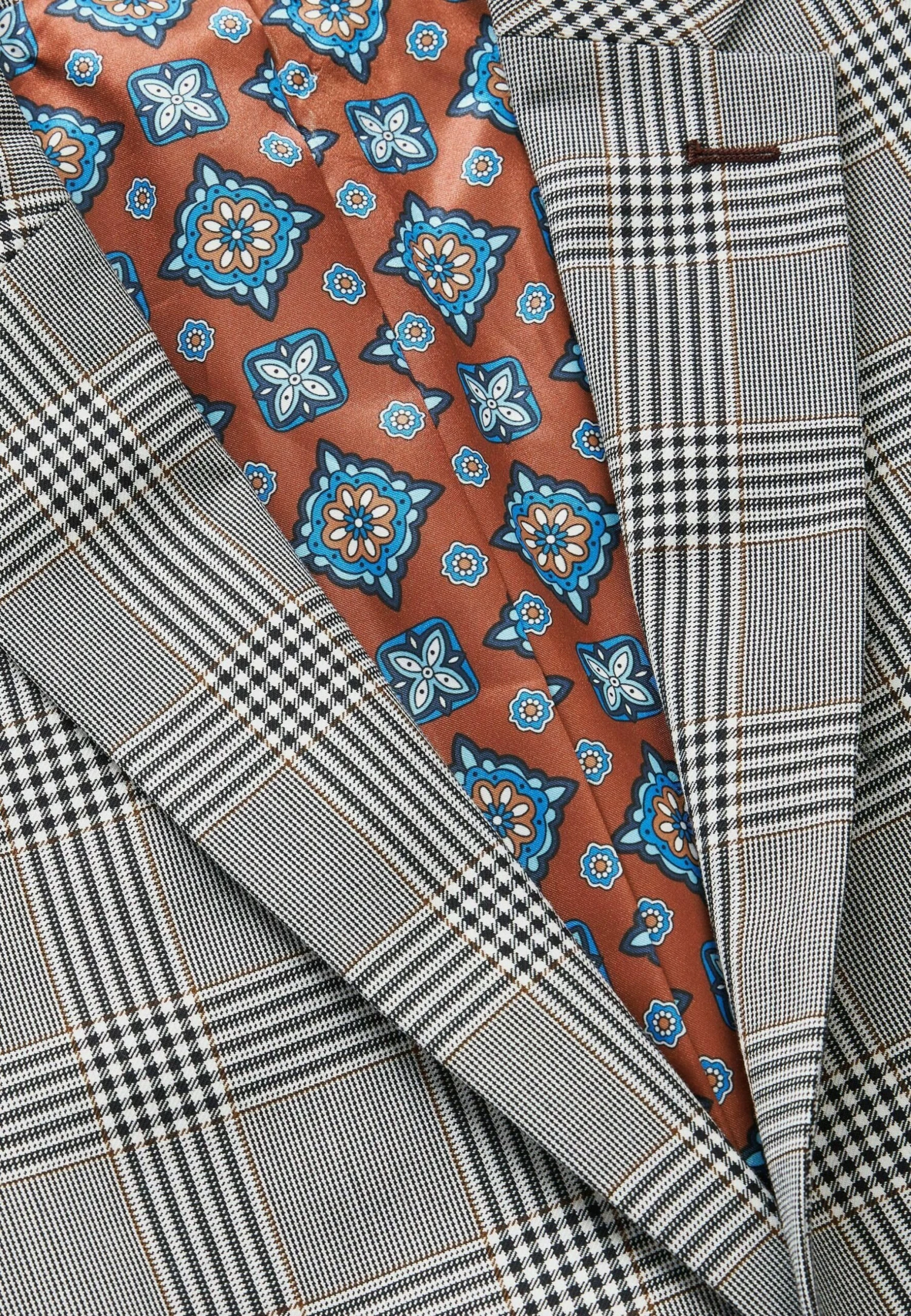 Next Relaxed Fit Check Standard - Colbert - Grey - Afbeelding 8