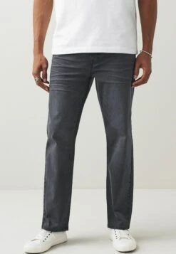 Next With Stretch - Straight Leg Jeans - Grey
