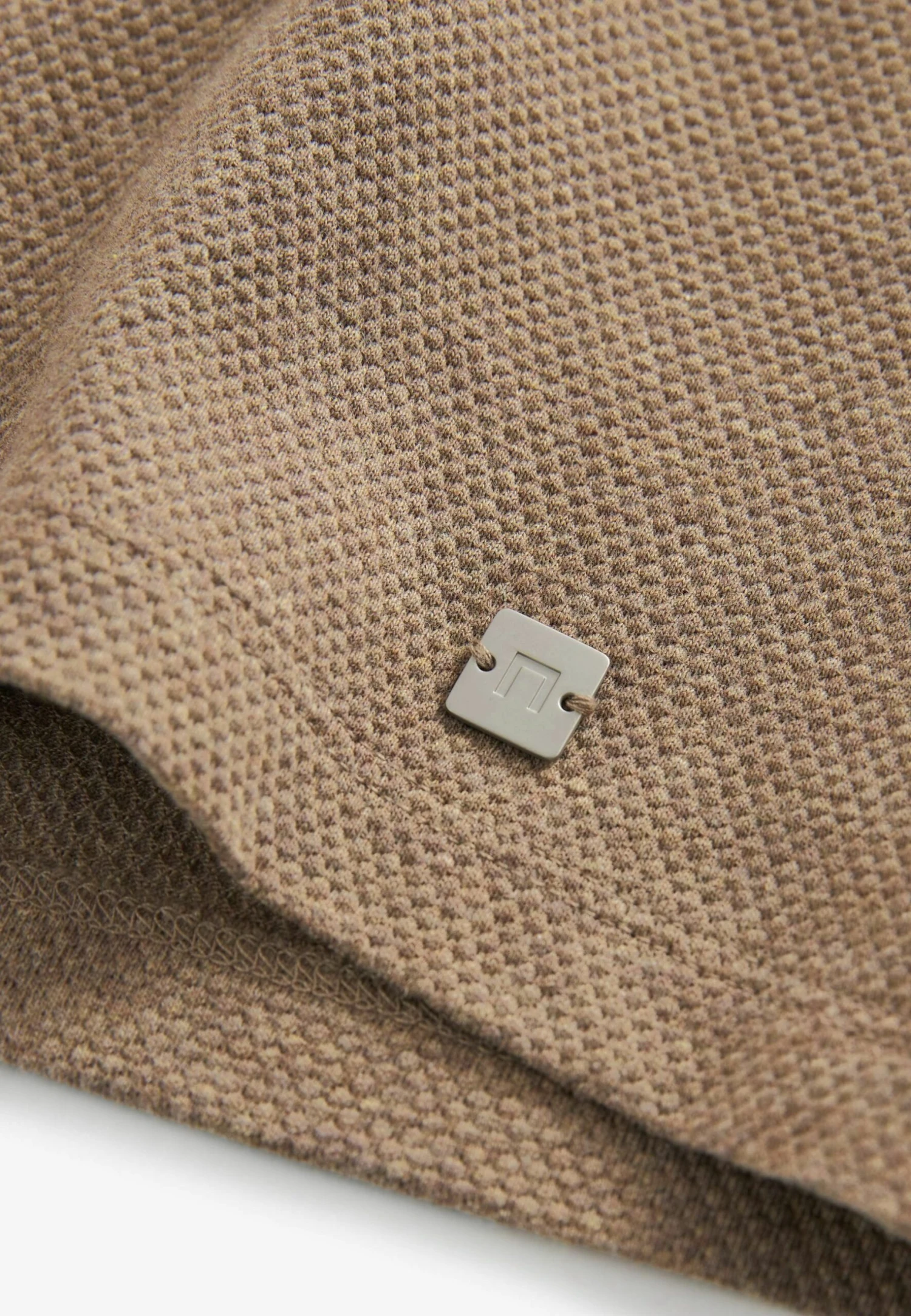 Next Textured Standard - Poloshirt - Neutral Stone - Afbeelding 6