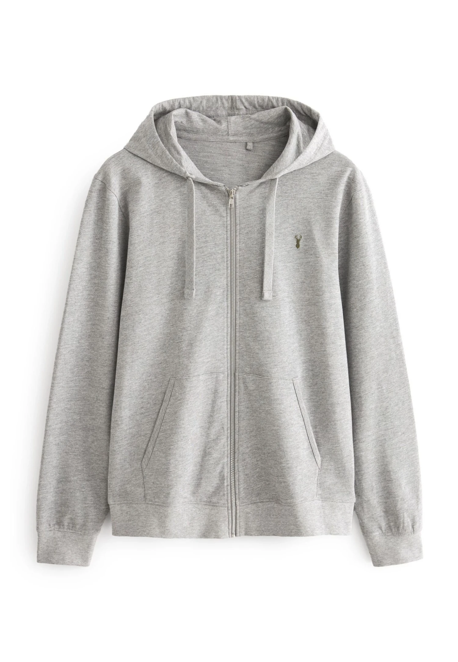 Next Lightweight - Sweater Met Rits - Grey - Afbeelding 4