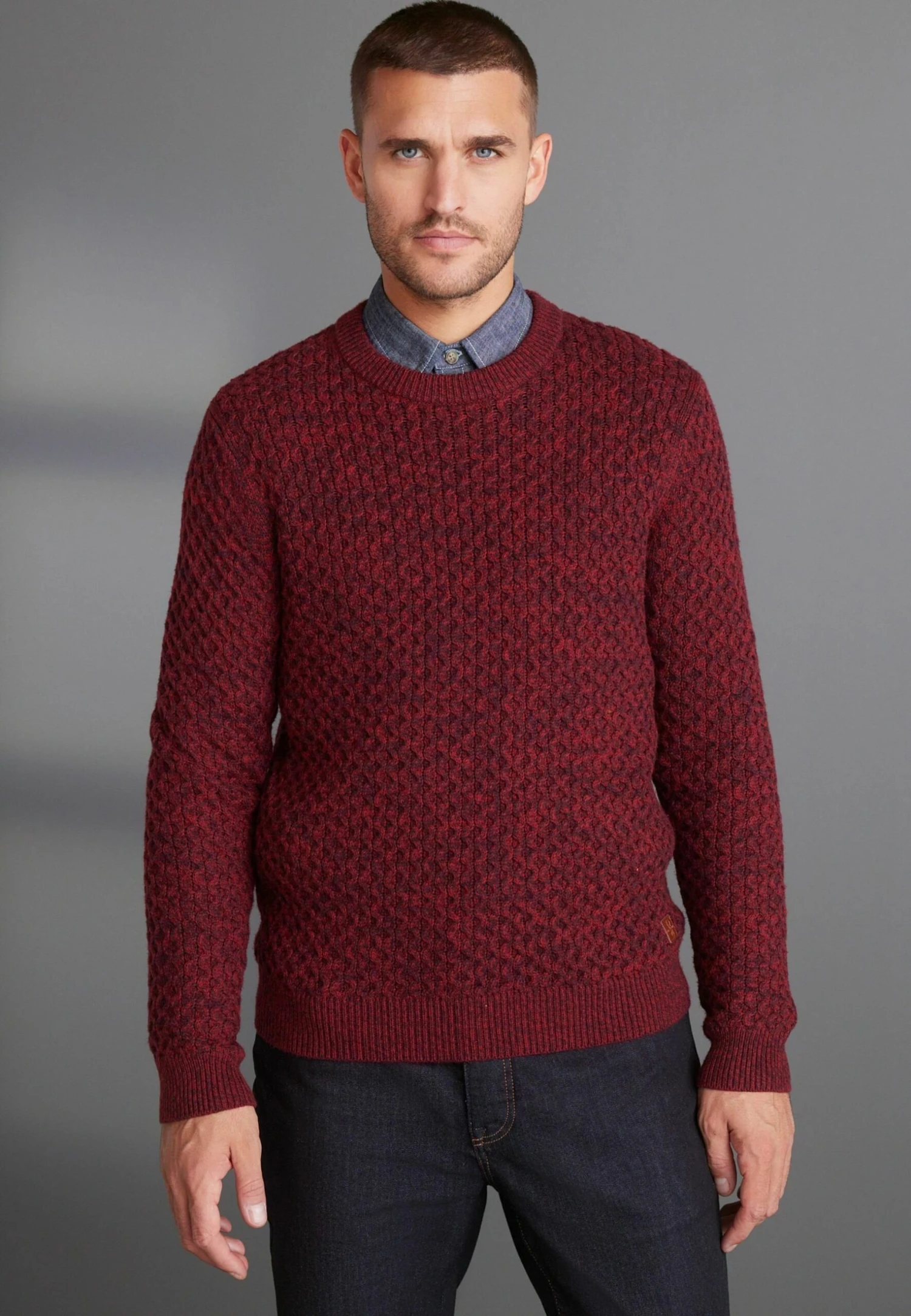 Next Helix Crew Neck - Trui - Red - Afbeelding 4