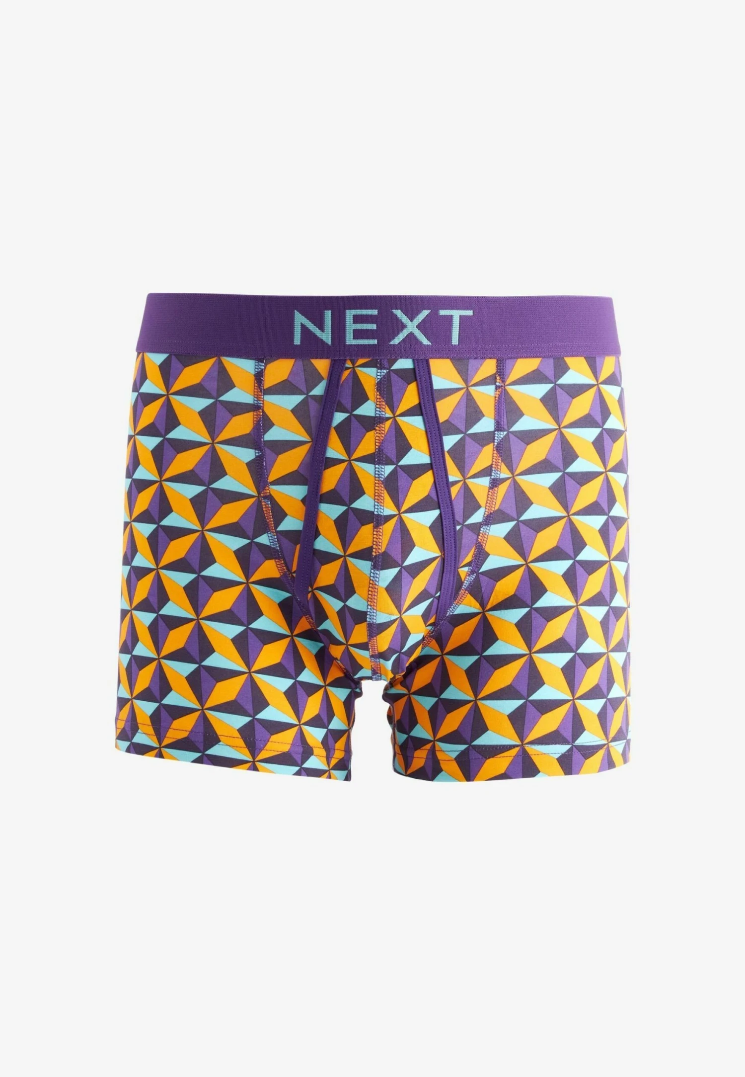 Next A-Front 8 Pack - Onderbroeken - Blue Pink Geo - Afbeelding 6