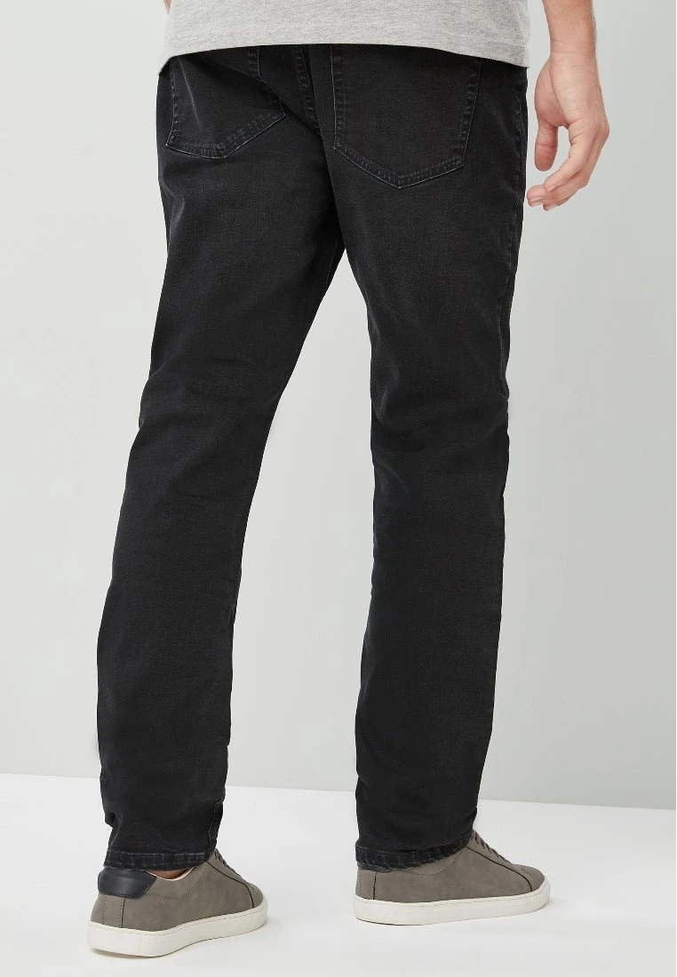 Next Straight Leg Jeans - Black - Afbeelding 2
