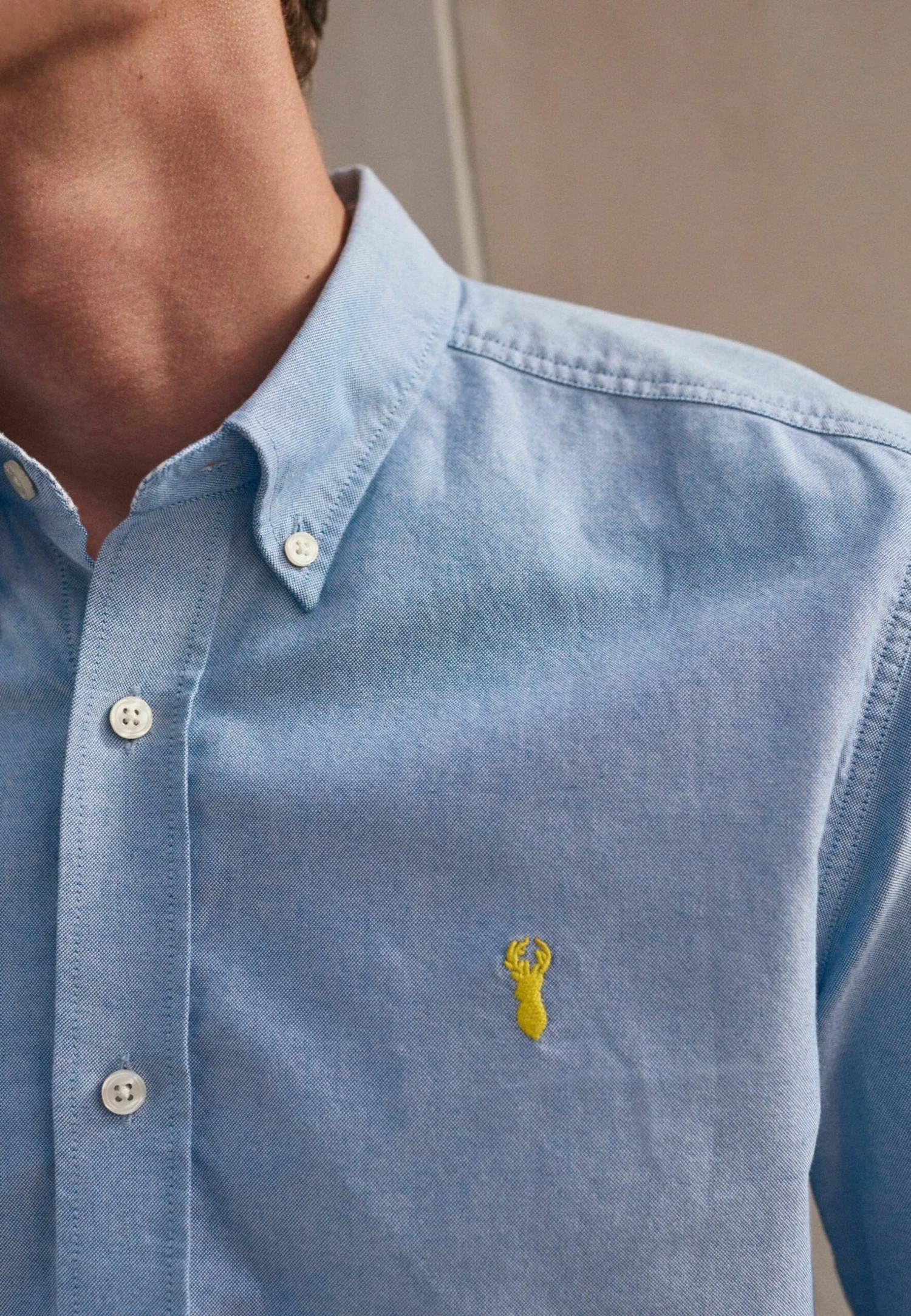 Next Long Sleeve Oxford- Overhemd - Blue - Afbeelding 3