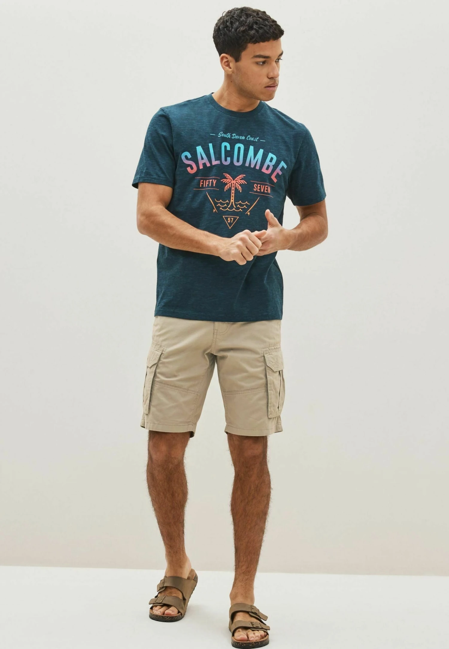 Next Shorts - Stone Natural - Afbeelding 2