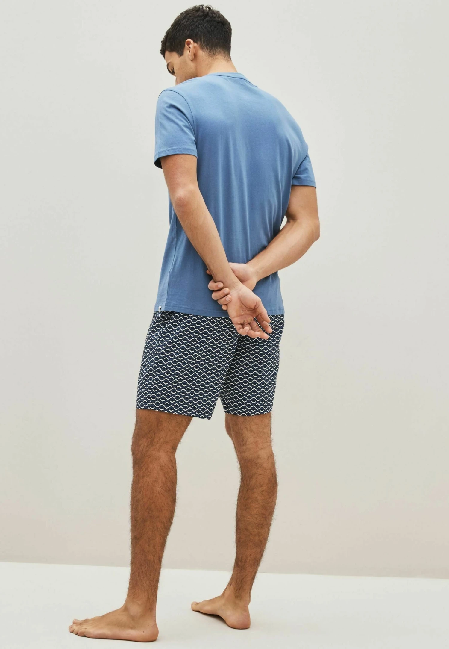 Next Set LightweightStandard - Pyjama - Blue Geo - Afbeelding 2