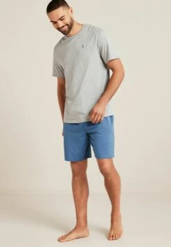 Next Pyjama - Grey Petrol Blue