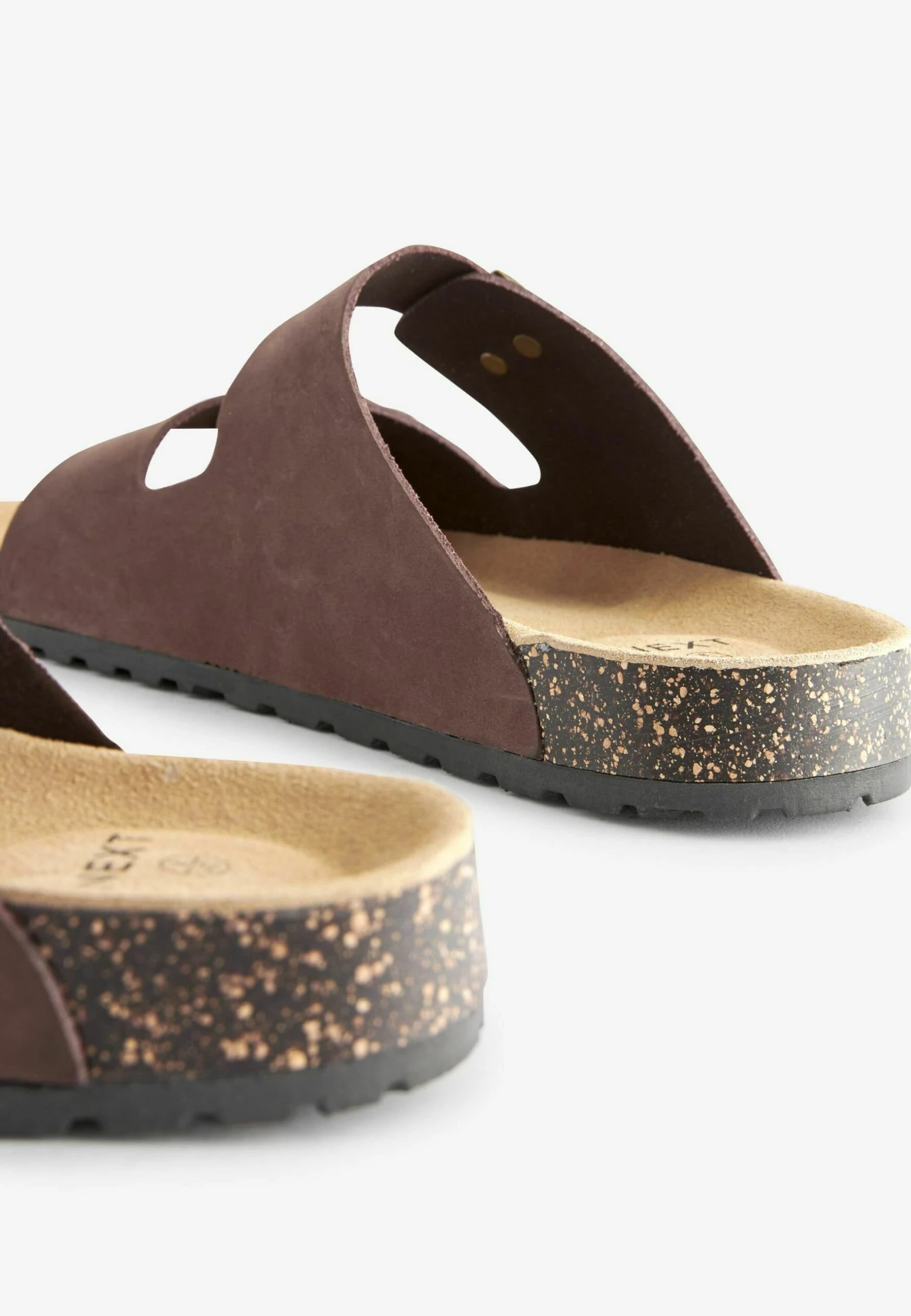 Next Double Strap Standard - Muiltjes - Brown - Afbeelding 6