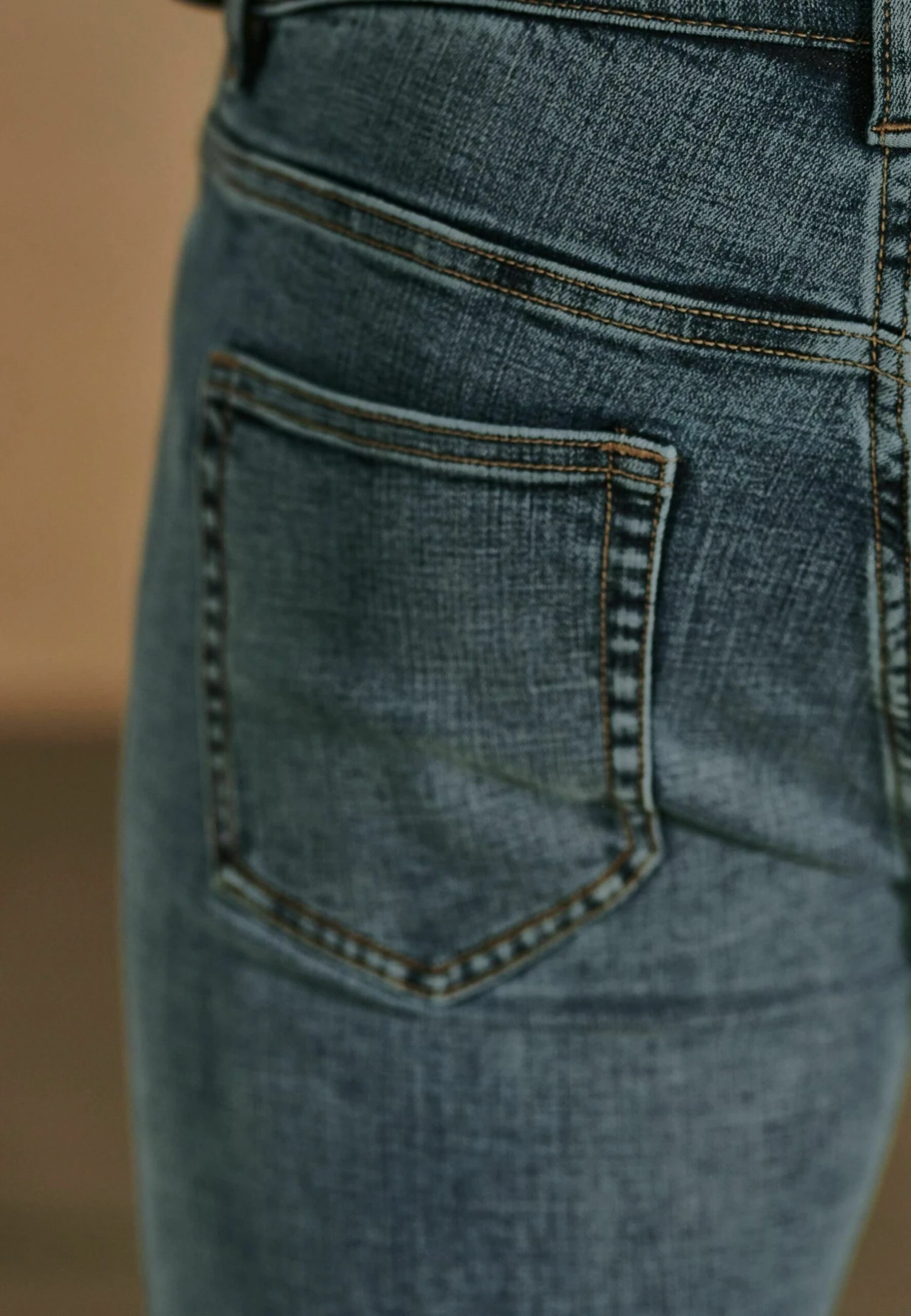 Next Motion Flex Soft Touch - Straight Leg Jeans - Mid Blue - Afbeelding 4