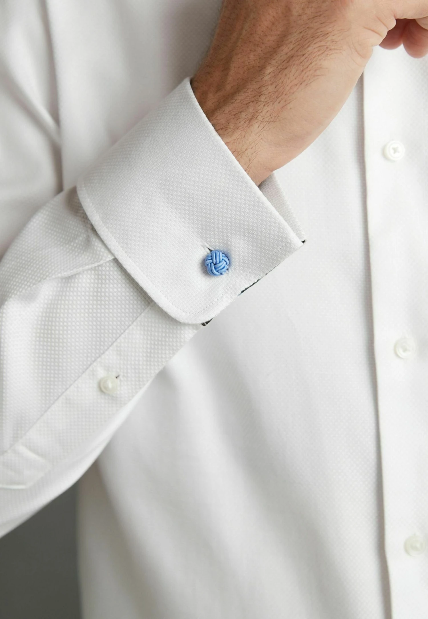 Next Signature Trimmed Regular Fit Double Cuff - Zakelijk Overhemd - White - Afbeelding 3