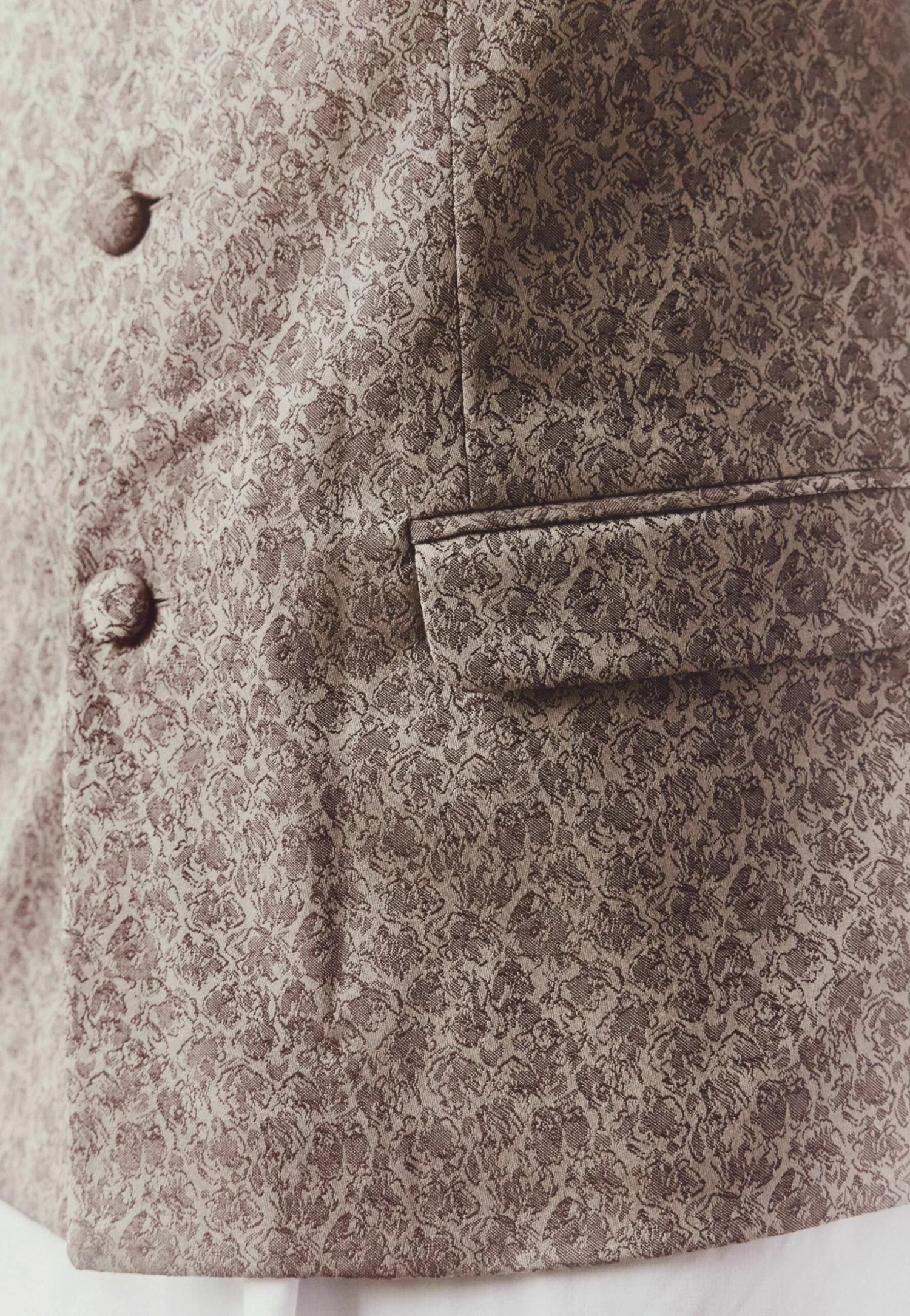 Next Nehru Collar - Bodywarmer - Gold - Afbeelding 7