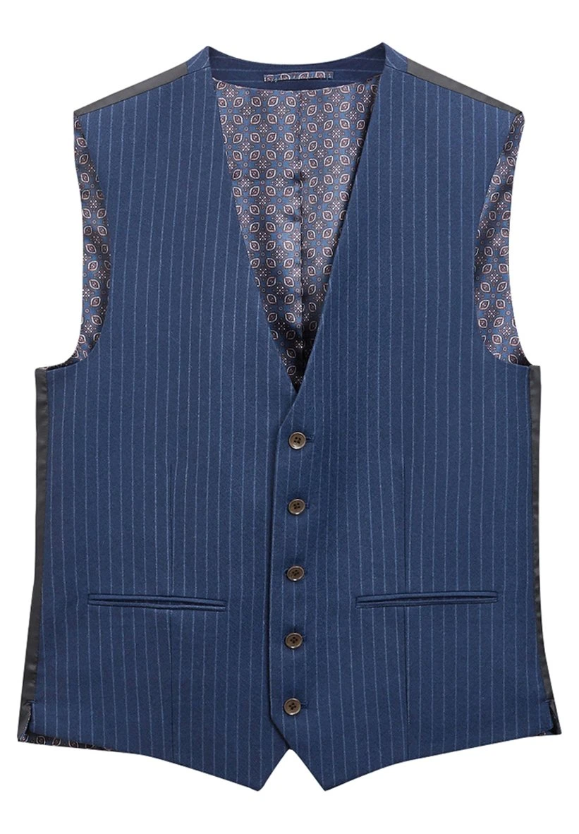 Next Slim Fit- Gilet - Blue - Afbeelding 3