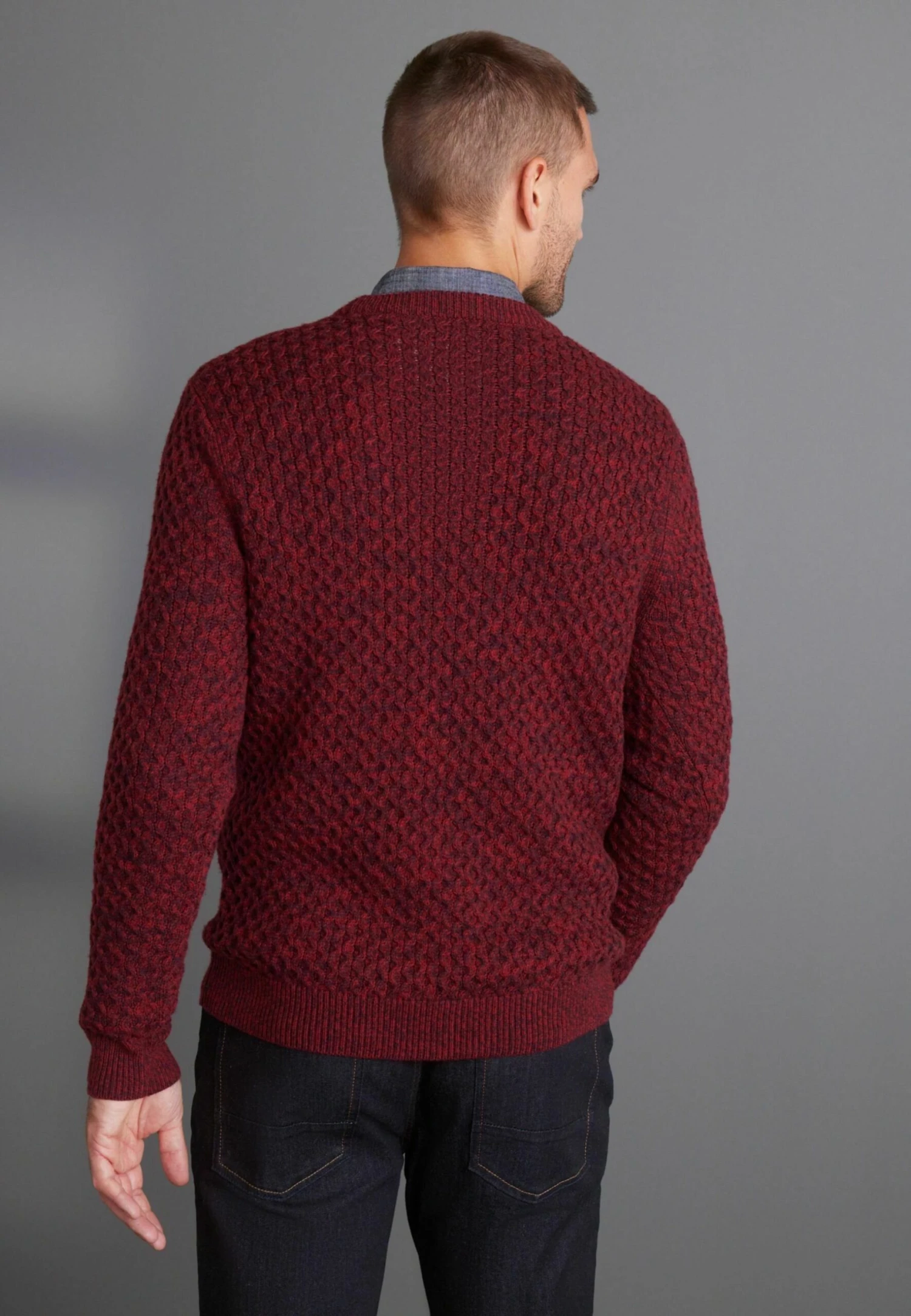Next Helix Crew Neck - Trui - Red - Afbeelding 5