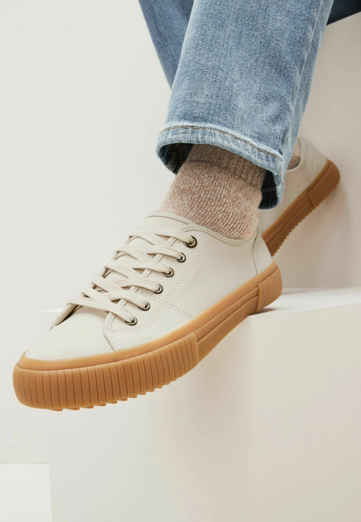 Next Water Resistant - Sneakers Laag - Off White