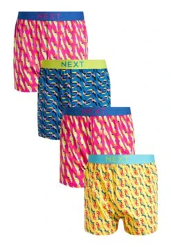 Next Loose Fit PureFour Pack - Boxershort - Bright Bird Print