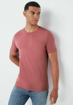 Next T-Shirt Basic - Light Pink