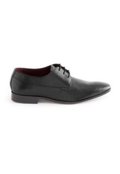 Next Signature Textured Derby Standard - Veterschoenen - Black