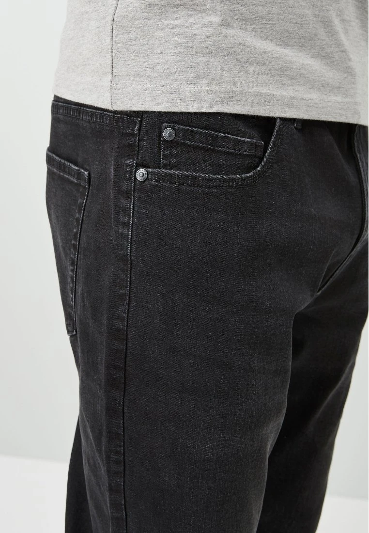Next Straight Leg Jeans - Black - Afbeelding 3