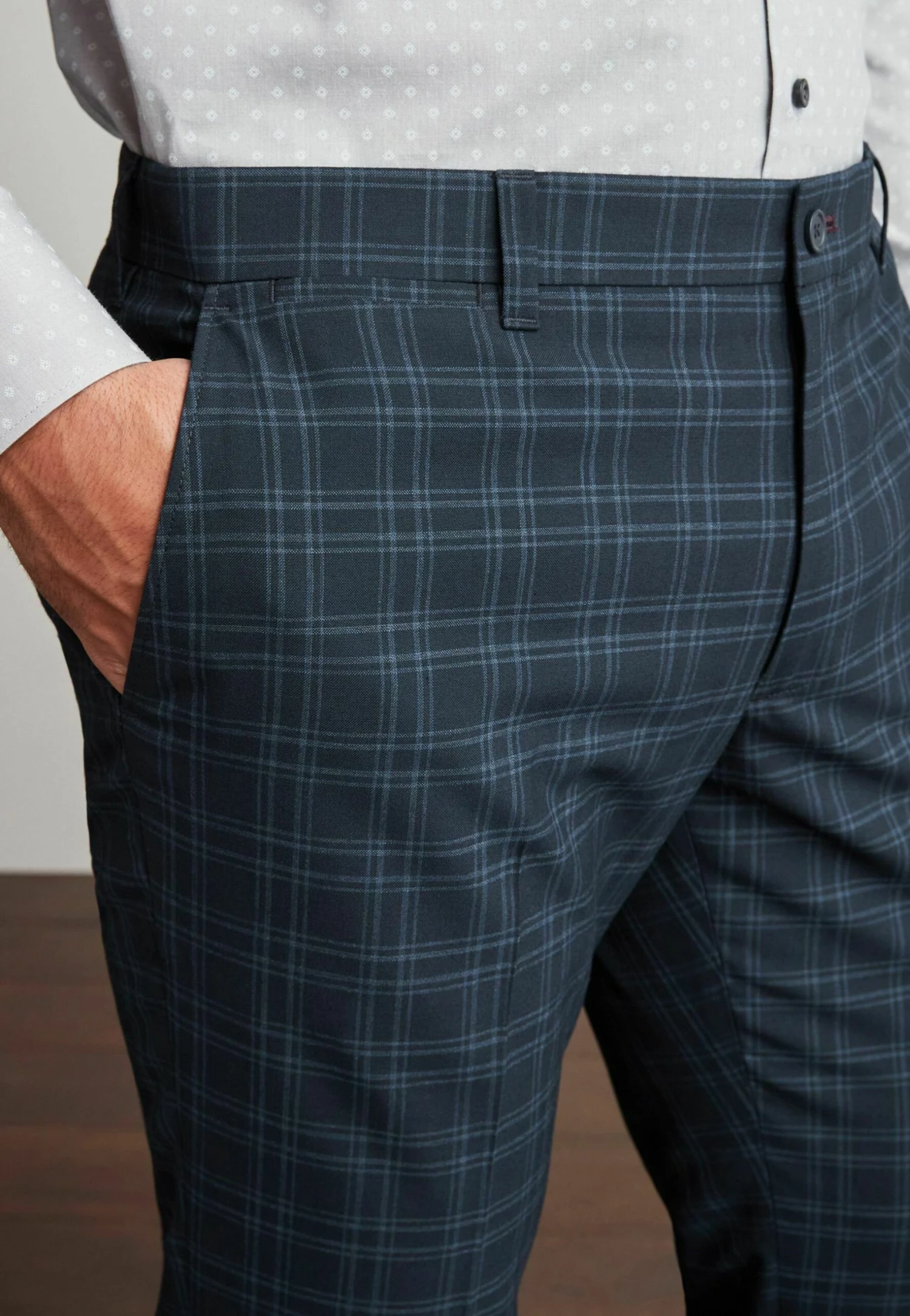 Next Slim Fit - Chino - Blue - Afbeelding 4