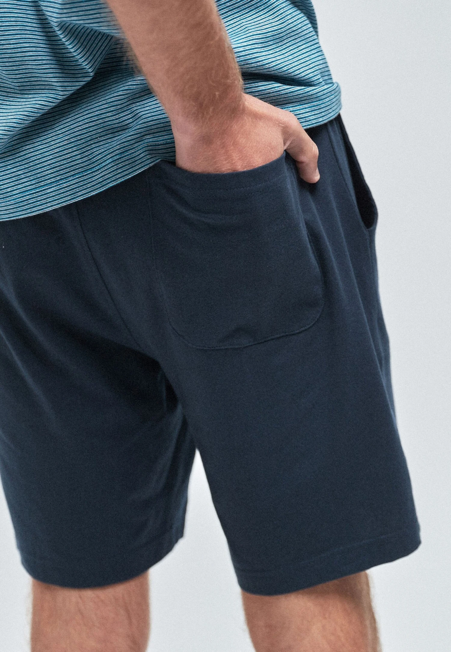 Next Fine Stripe Set - Pyjama - Blue - Afbeelding 4