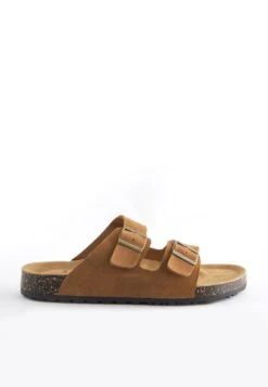 Next Double Strap Standard - Muiltjes - Tan Brown