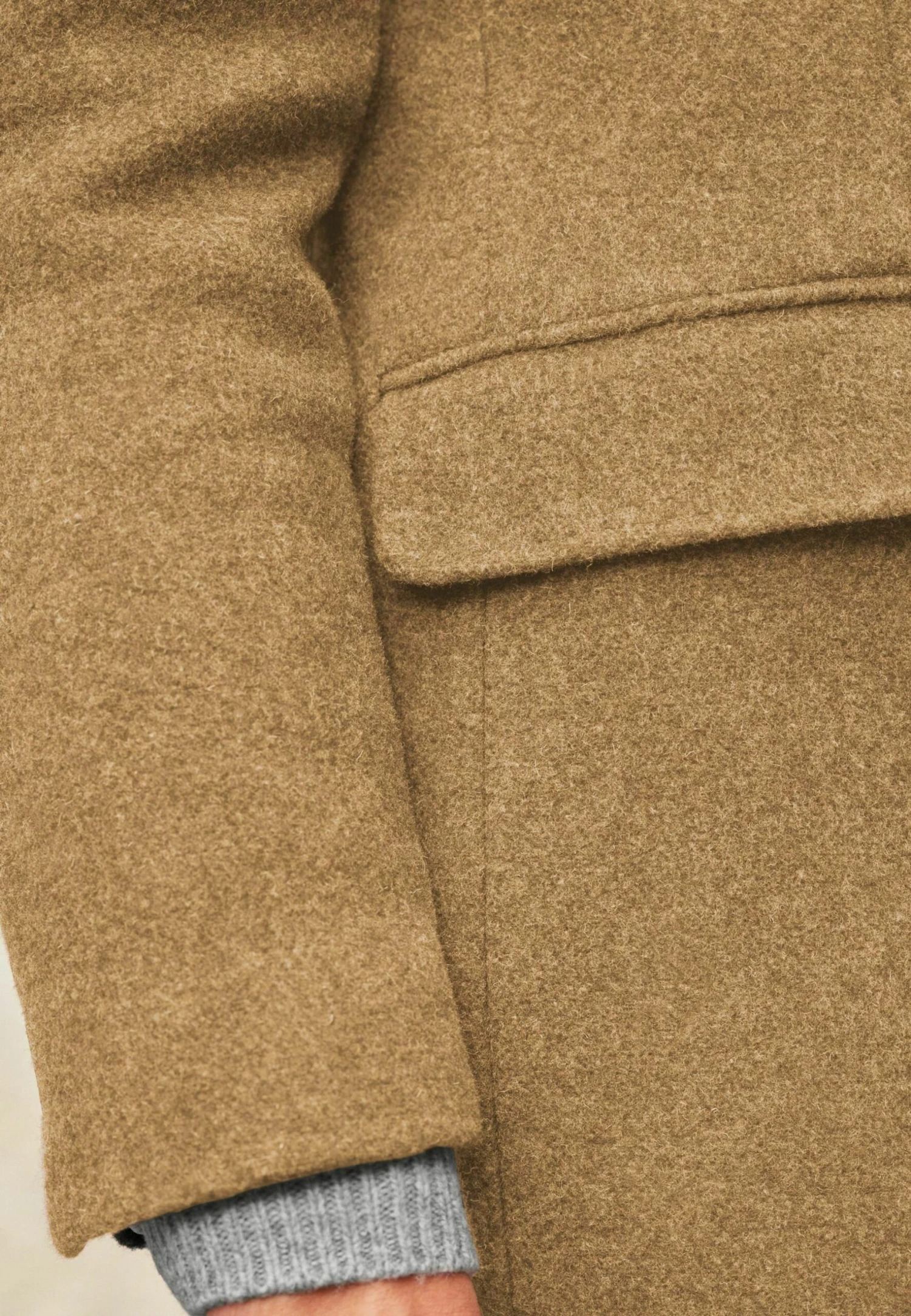 Next Signature Epsom Withstandard - Halflange Jas - Natural