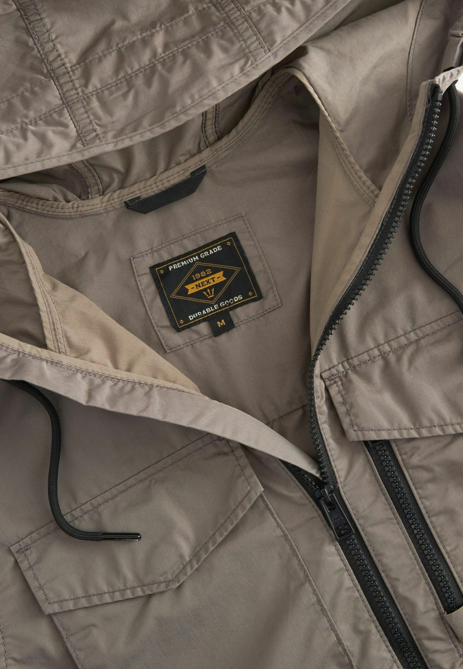 Next Shower Resistant Standard - Lichte Jas - Stone Natural - Afbeelding 5