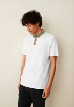 Next Smart Collar - Poloshirt - White Check