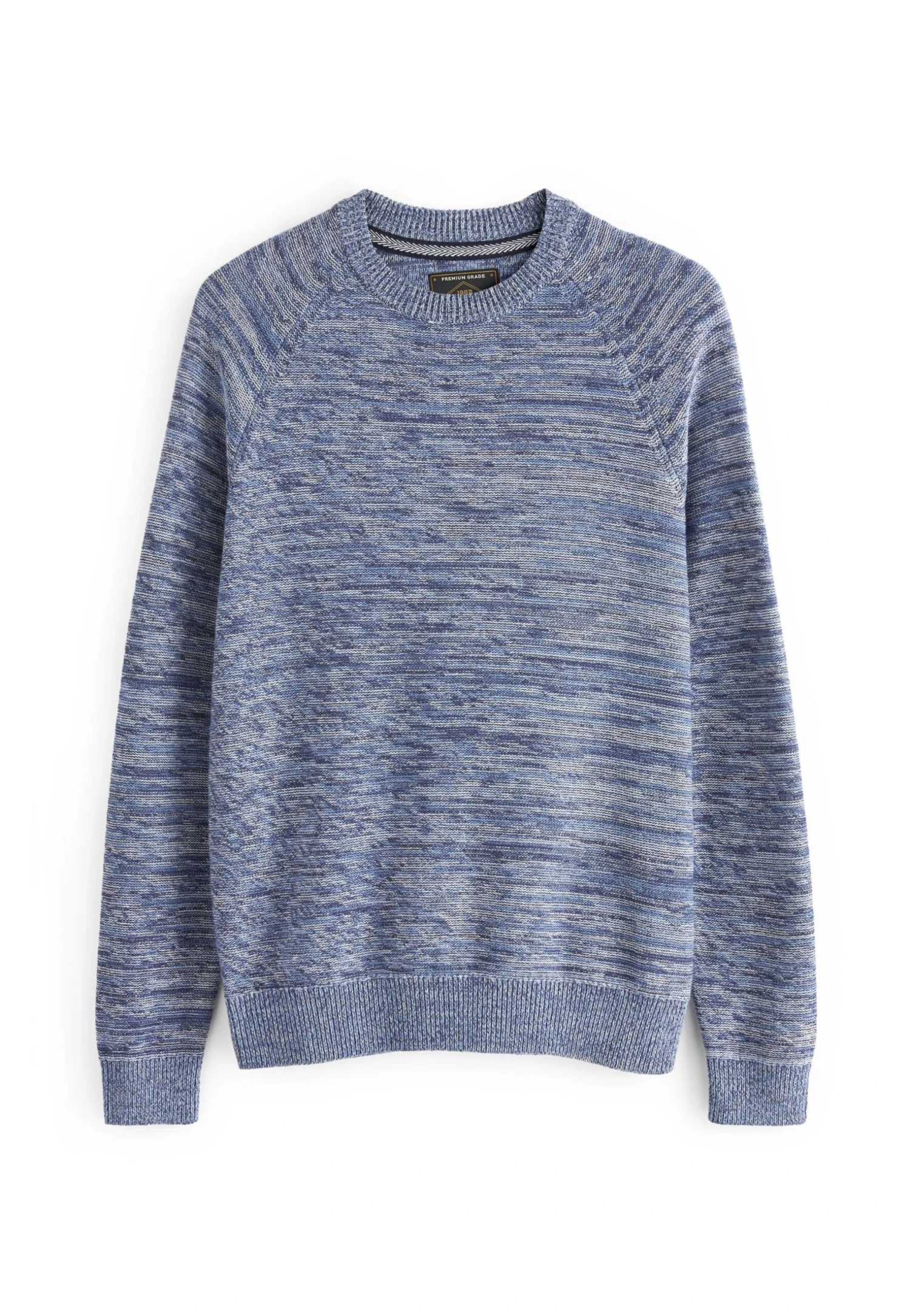 Next Crew Neck Standard - Trui - Blue - Afbeelding 5