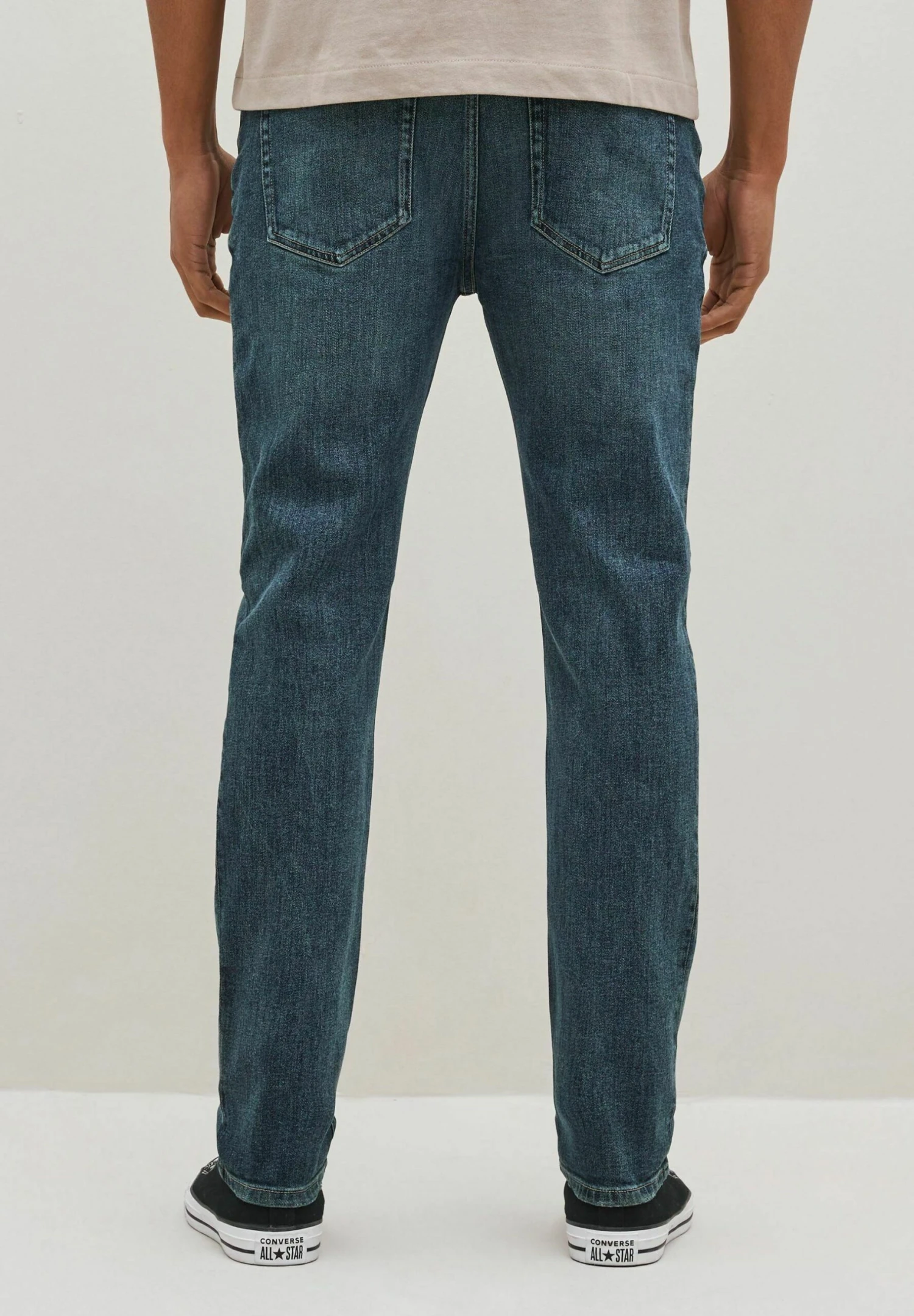 Next Authentic Stretch - Slim Fit Jeans - Blue Tint - Afbeelding 3