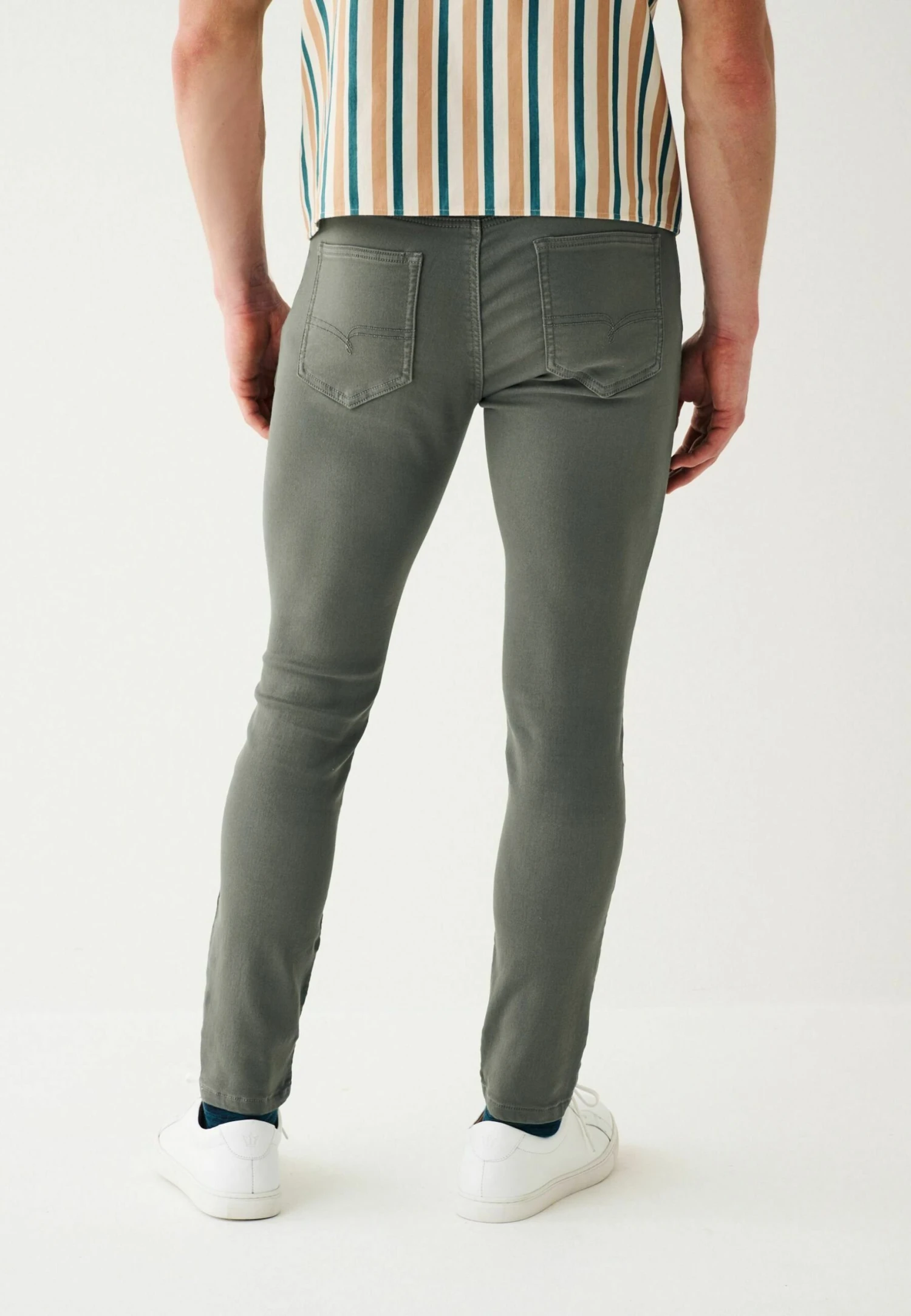 Next Motion Flex Stretch - Slim Fit Jeans - Green - Afbeelding 3