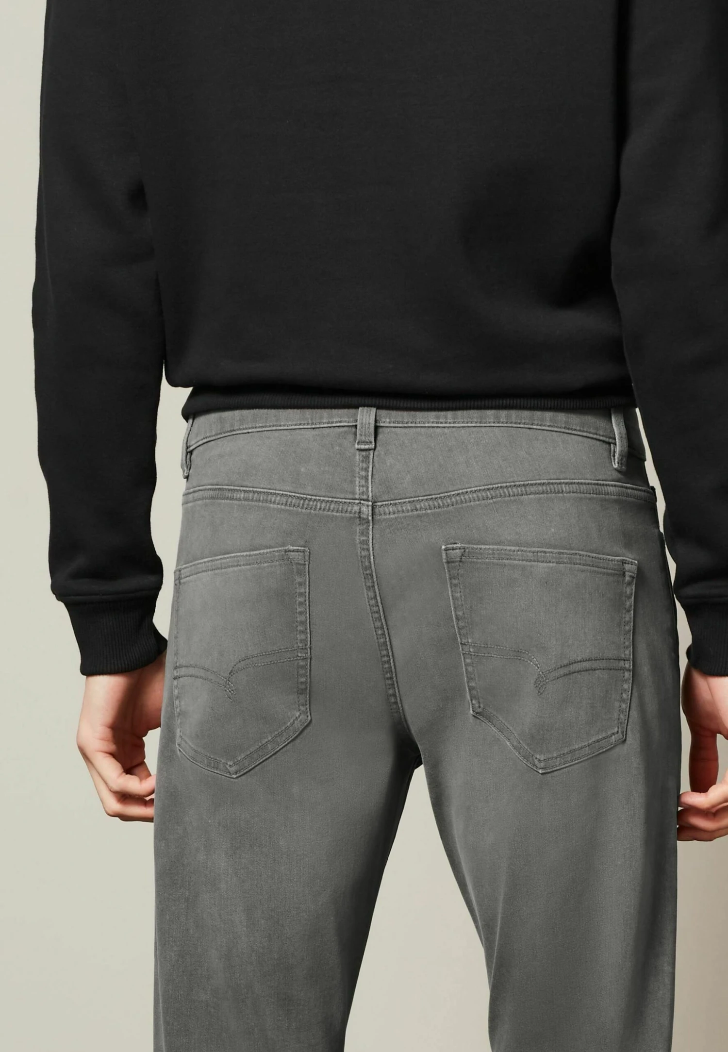 Next Motion Flex Stretch - Slim Fit Jeans - Light Grey - Afbeelding 2