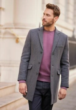 Next Signature Epsom Withstandard - Halflange Jas - Grey