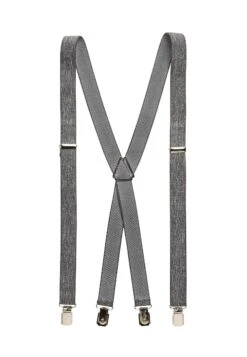 Next Grey Marl Braces - Riem - Grey