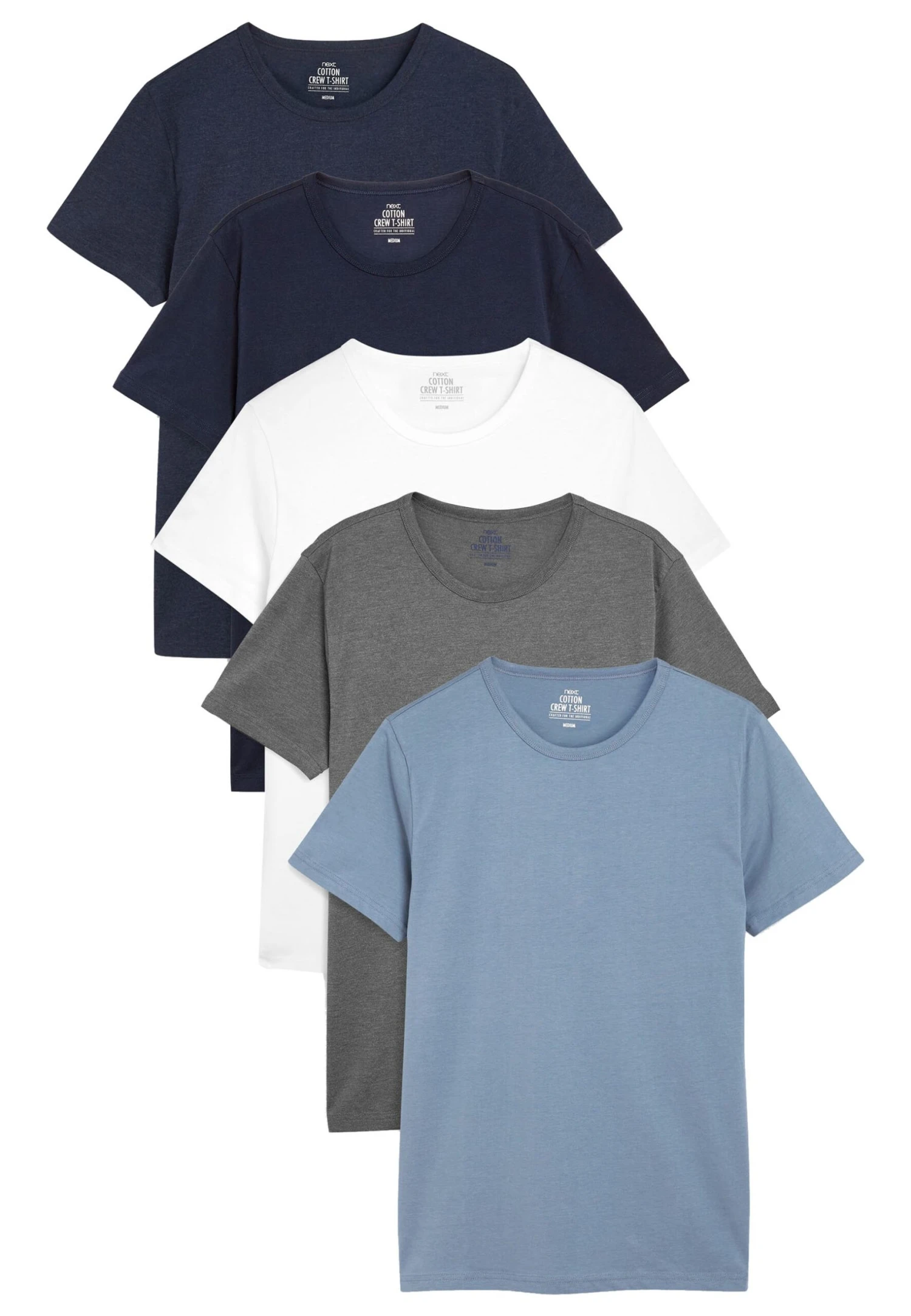 Next Five Pack - T-Shirt Basic - Blue