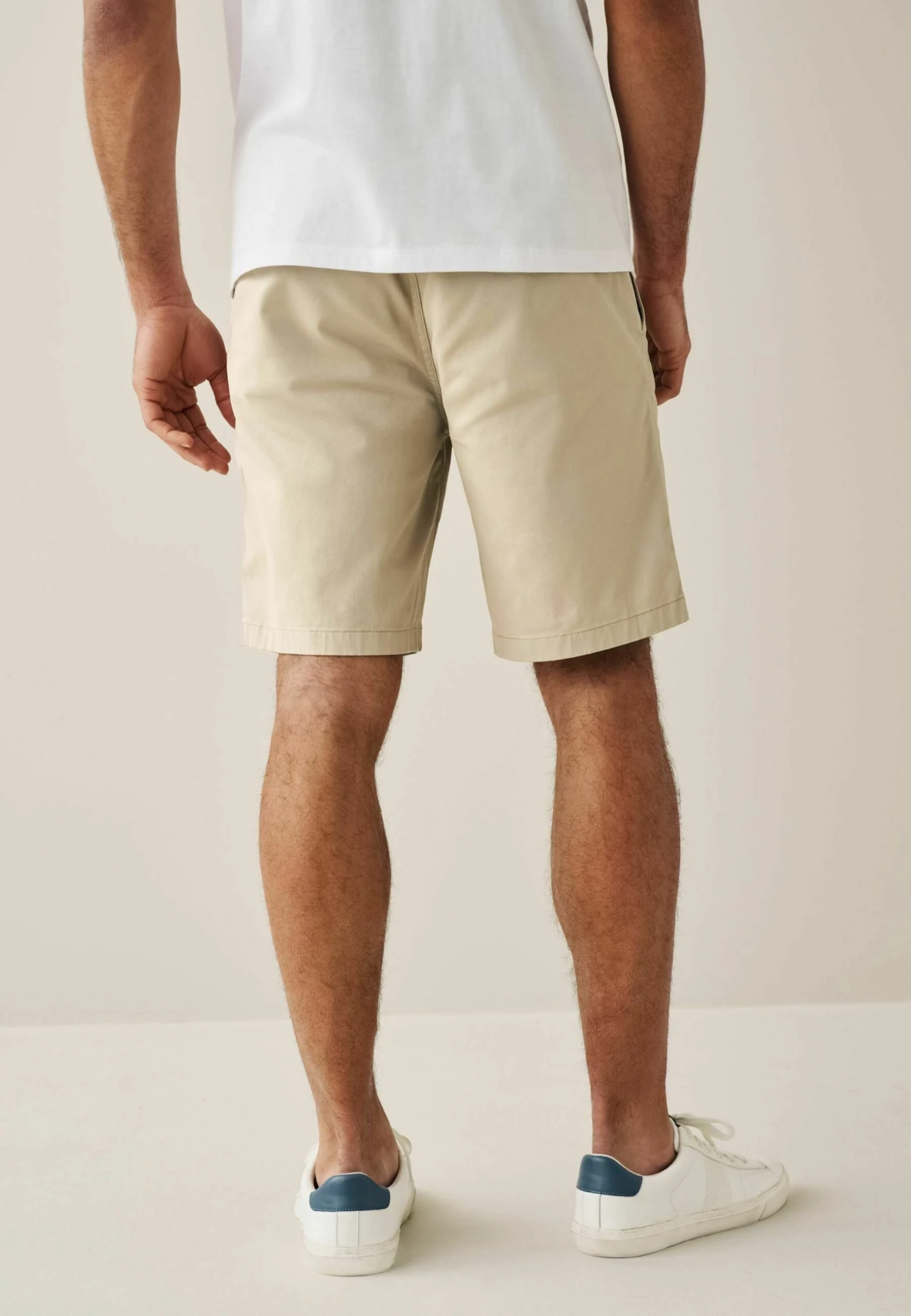Next Stretch Elasticated Waist - Shorts - Stone - Afbeelding 3