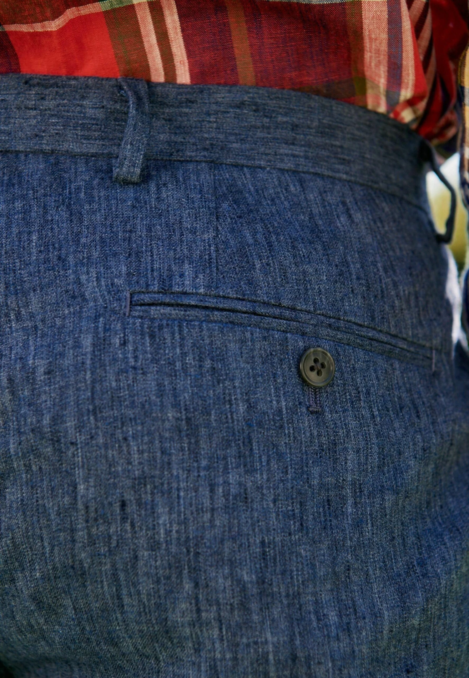 Next Tailored Fit Standard - Broek - Navy - Afbeelding 3