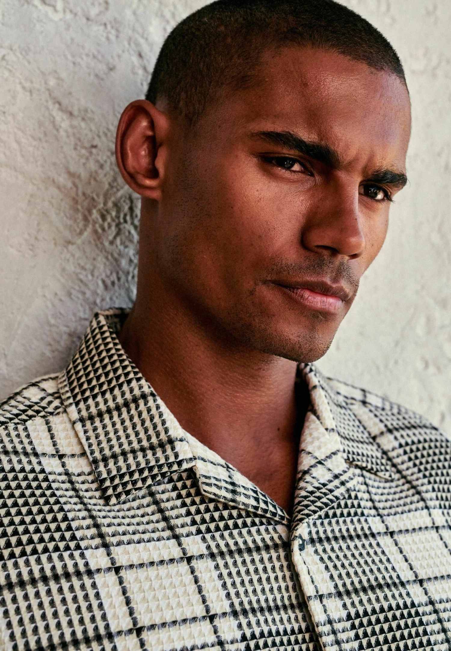 Next Textured Check Standard - Overhemd - Monochrome - Afbeelding 6