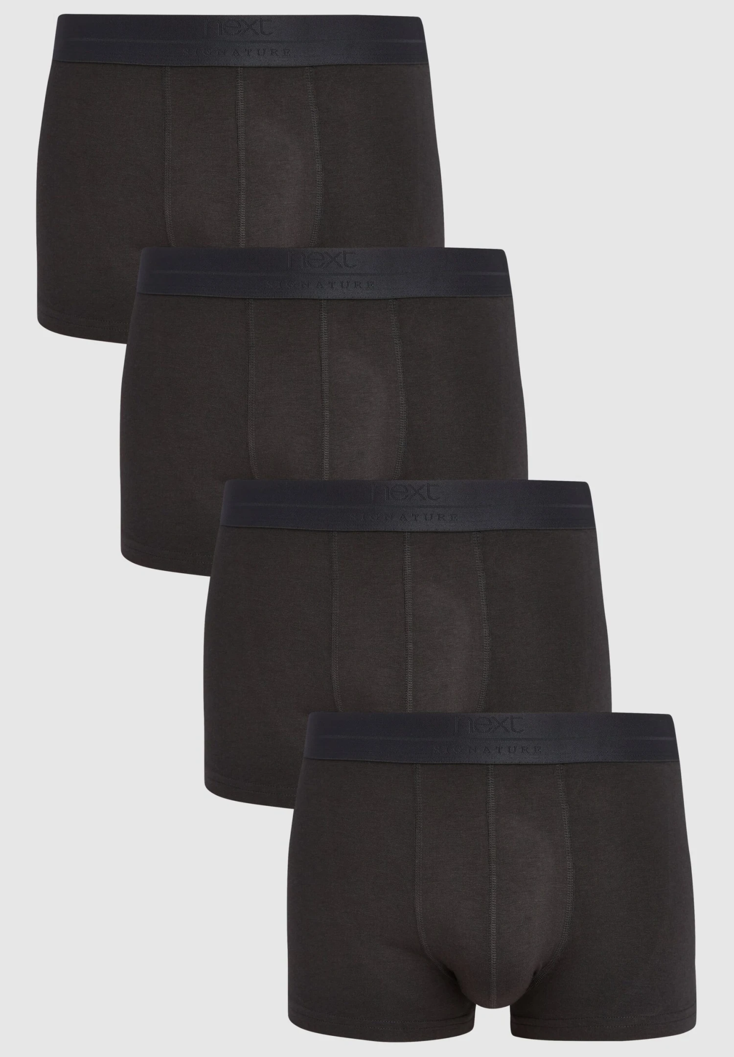 Next Signature Hipsters Four Pack - Onderbroeken - Black